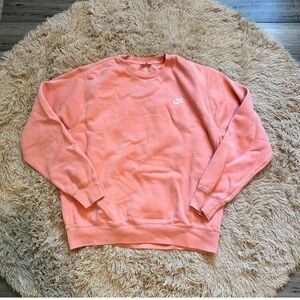 Nike Coral/Pink Baggy Sweatshirt